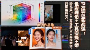 （16336期）PR调色实战课：色彩理论+工具实操+婚礼医美/30+实操案例，月接单超2万