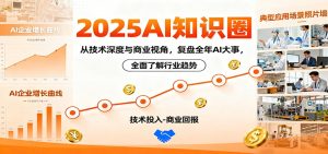 2025AI知识圈，从技术深度与商业视角，复盘全年AI大事，全面了解行业趋势