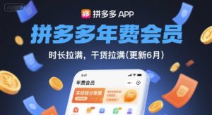 拼多多年费会员，实经验分享操，时长拉满，干货拉满(更新11月)